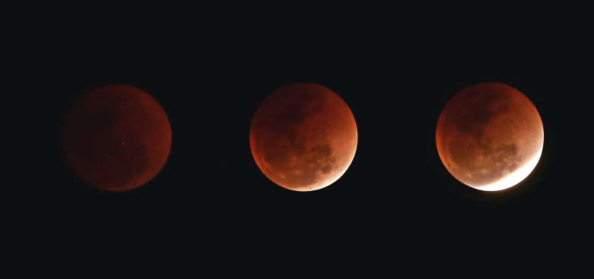 Η Ηλιακή έκλειψη στον Τοξότη στις 4 Δεκεμβρίου 2021.