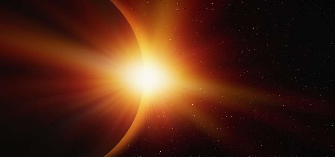 Η Ηλιακή έκλειψη στους Διδύμους στις 10 Ιουνίου 2021.