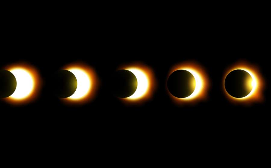 Η Έκλειψη Ηλίου στον Σκορπιό στις 25 Οκτωβρίου 2022.