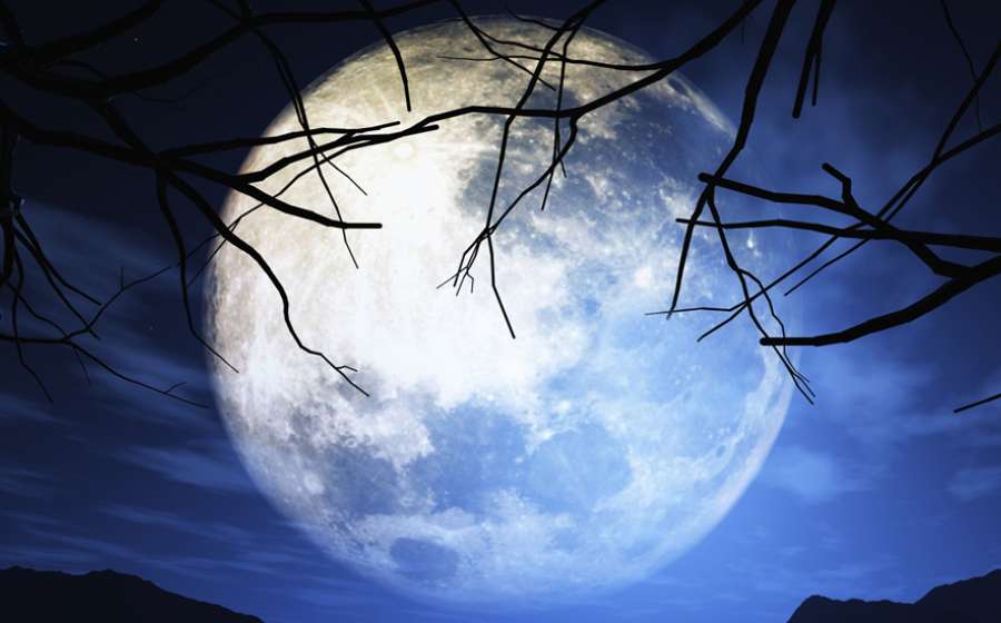 Η Πανσέληνος στον Λέοντα στις 12 Φεβρουαρίου 2025.